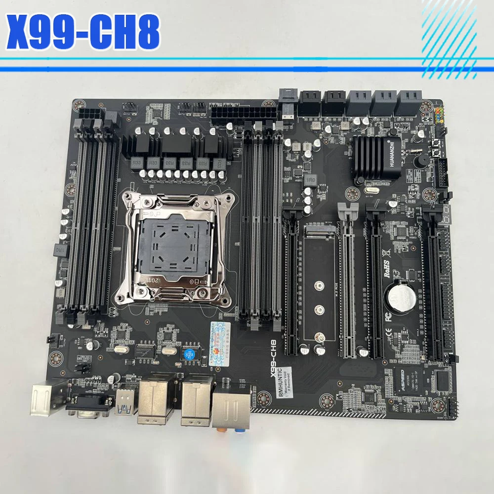 CH8-X99 Motherboard For HUANANZHI X99 CH8 X99 LGA2011-3 All Series DDR4 RECC NON-ECC Memory NVME ATX
CH8-X99 Motherboard For HUANANZHI X99 CH8 X99 LGA2011-3 All Series DDR4 RECC NON-ECC Memory NVME ATX