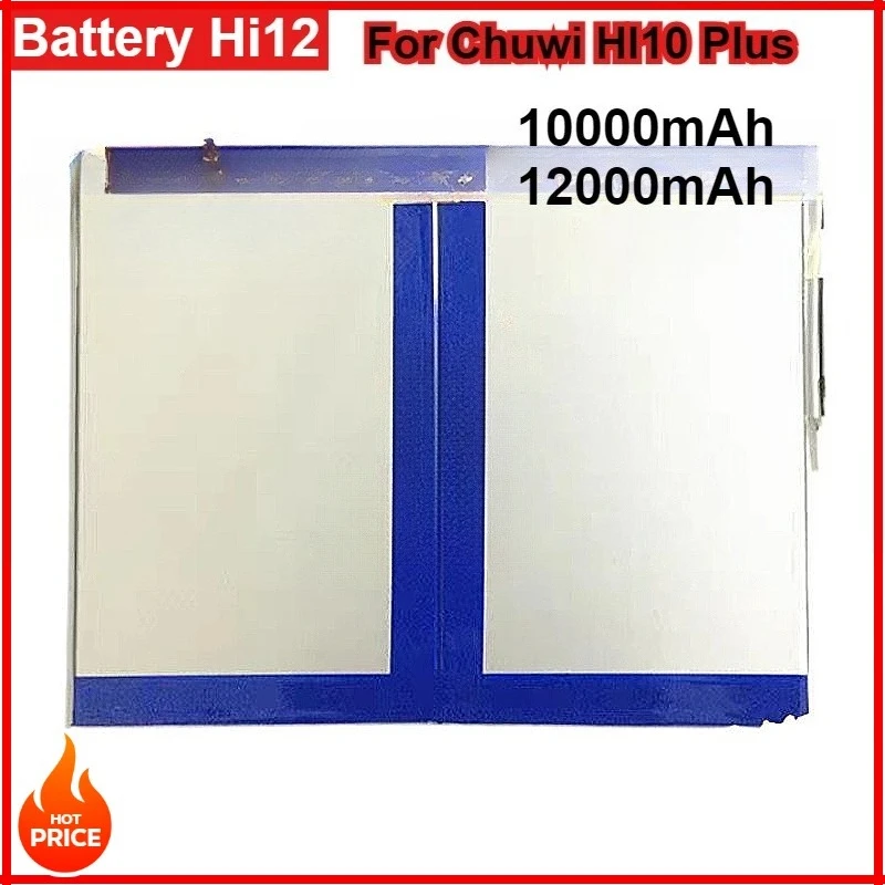 Сменный аккумулятор Hi 12, двойная система CHUWI Hi12, 64G для Chuwi HI10 Plus CWI527 CW1527 10,8 дюйма, планшетный ПК Bateira, 10000 мАч
Сменный аккумулятор Hi 12, двойная система CHUWI Hi12, 64G для Chuwi HI10 Plus CWI527 CW1527 10,8 дюйма, планшетный ПК Bateira, 10000 мАч