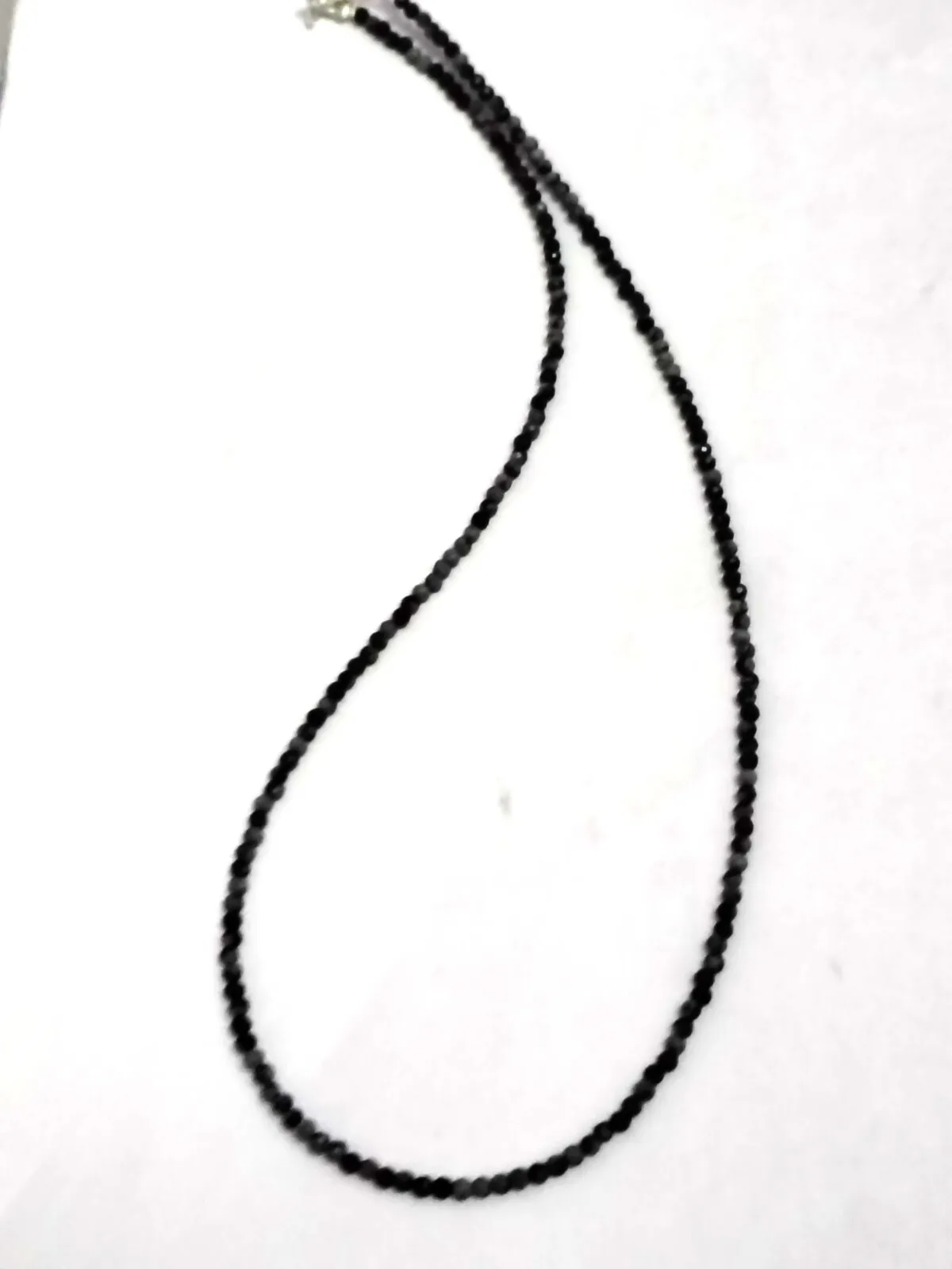 14 " Collier Rond Noir Naturel Obsidienne Pierre Fin 925 Argent 2 MM Perles
14 " Collier Rond Noir Naturel Obsidienne Pierre Fin 925 Argent 2 MM Perles