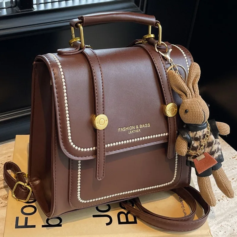 New High Quality Soft Leather Women's Bag Fashion Portable Backpack High Quality And High Appearance Level Bag Travel Backpack
New High Quality Soft Leather Women's Bag Fashion Portable Backpack High Quality And High Appearance Level Bag Travel Backpack