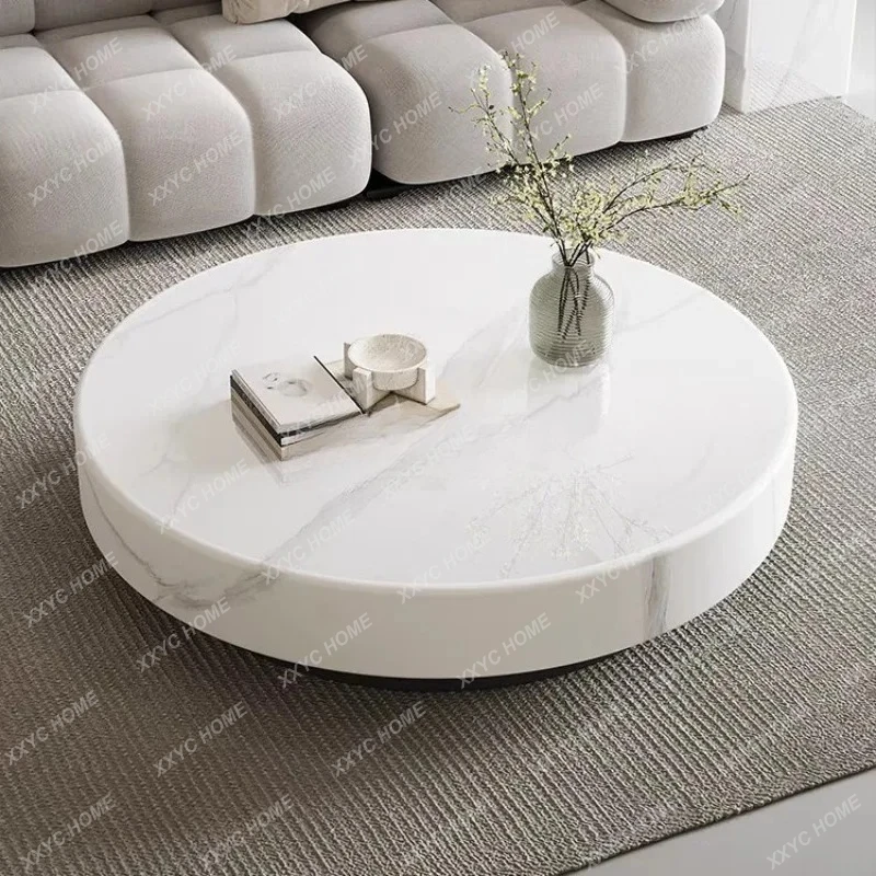 New Simple Modern Cream Style Living Room Home Marble Round Coffee Table and Floor Cabinet Combination TV Cabinet
New Simple Modern Cream Style Living Room Home Marble Round Coffee Table and Floor Cabinet Combination TV Cabinet