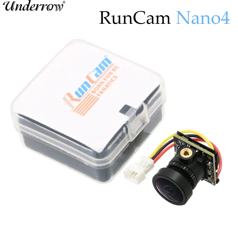 RunCam Nano4 14x14mm Nano FPV Camera 800TVL CMOS Tiny Whoop for RC Drone
RunCam Nano4 14x14mm Nano FPV Camera 800TVL CMOS Tiny Whoop for RC Drone