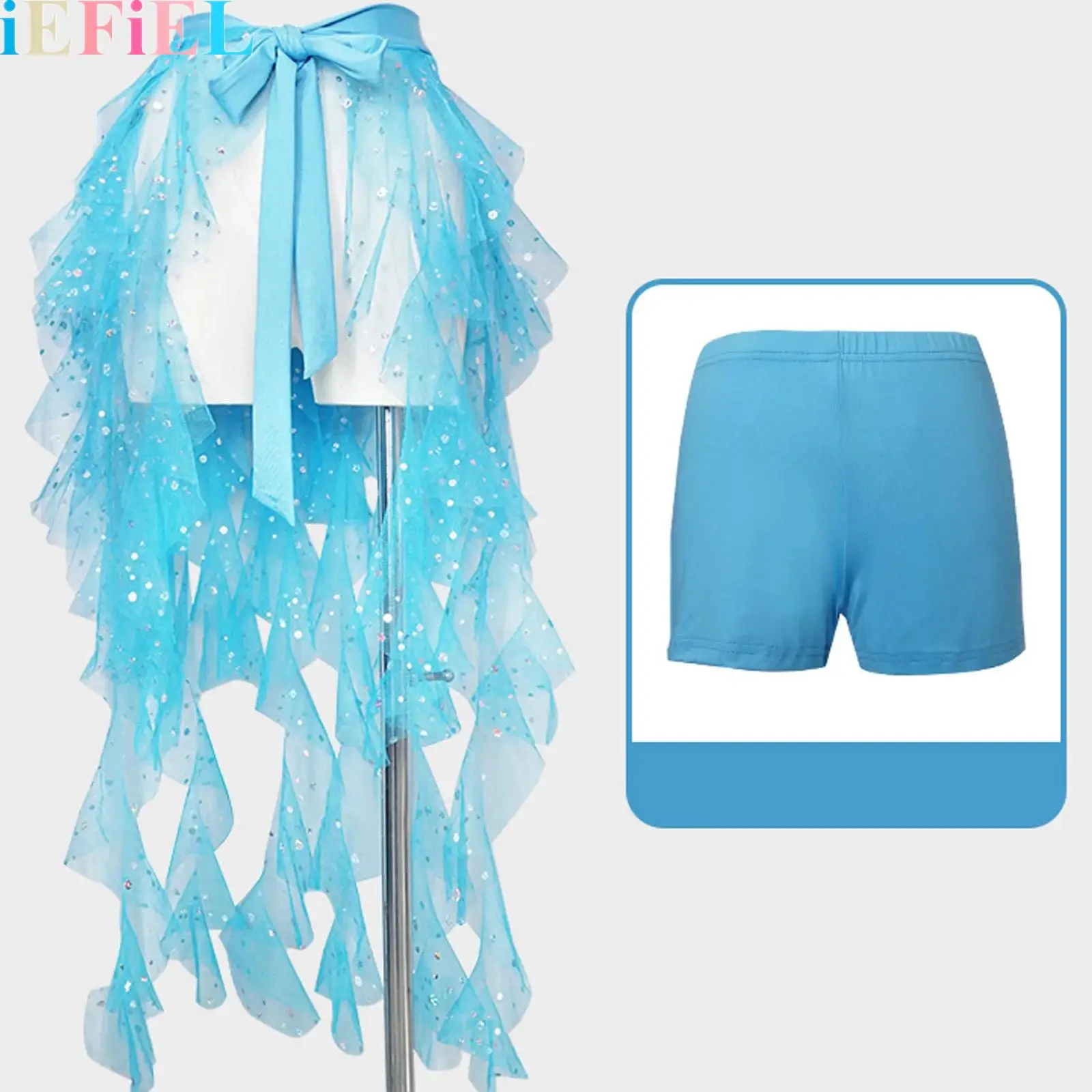 Women Belly Dance Hip Scarf with Sequins Triangle Wrap Party Skirts with Safety Pants for Music Festival Costume Performance
Women Belly Dance Hip Scarf with Sequins Triangle Wrap Party Skirts with Safety Pants for Music Festival Costume Performance