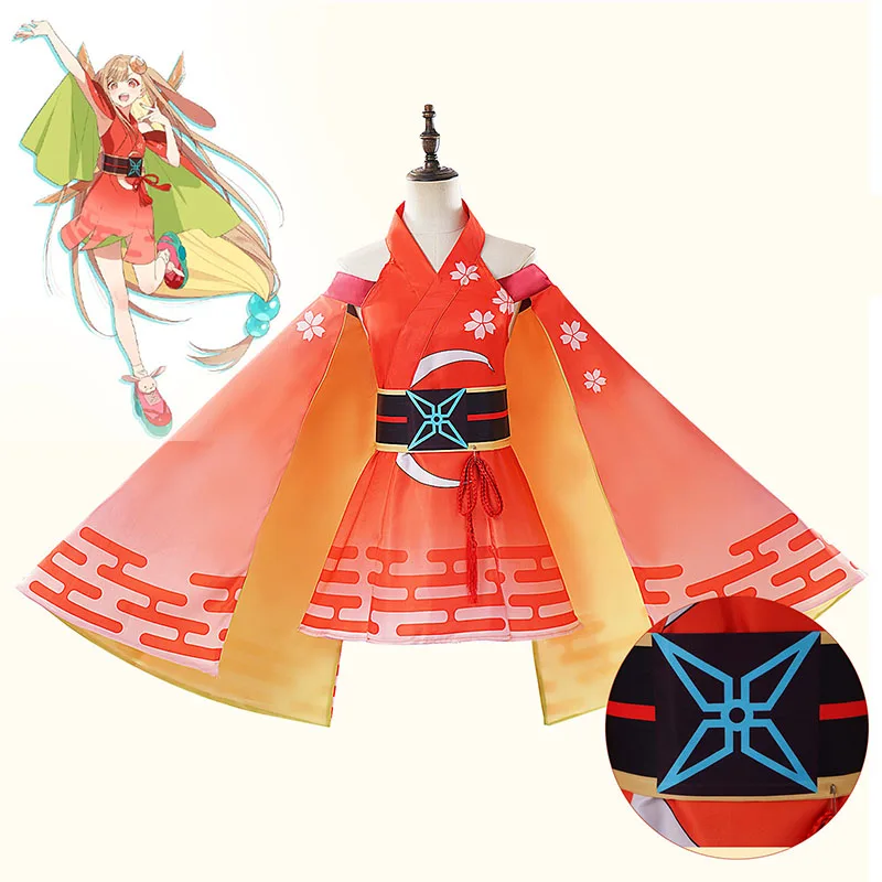 Anime Cosmic Princess Kaguya Cosplay Costume Women Kimono Dress Headear Full Set Halloween Carnival Party Outfit New
Anime Cosmic Princess Kaguya Cosplay Costume Women Kimono Dress Headear Full Set Halloween Carnival Party Outfit New