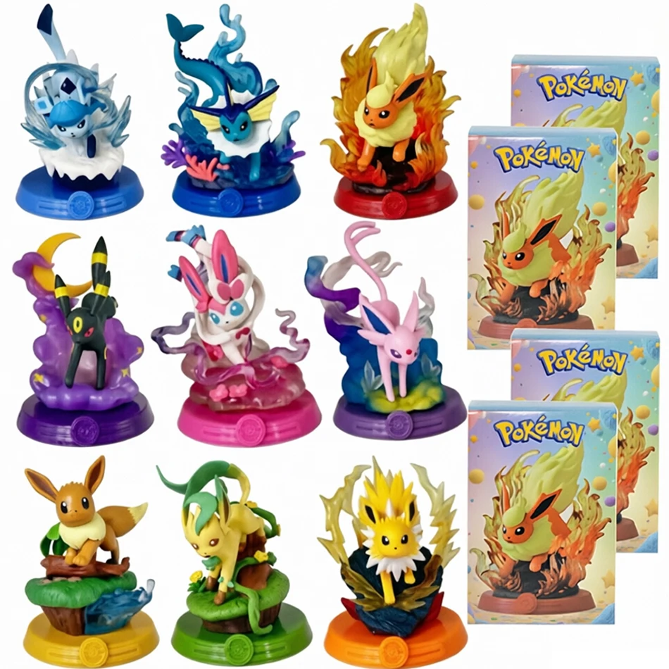9Pcs Pok é mon Action Dolls Pikachu Blind Box Anime Models Desktop Decorations Pok é mon Toys Children's Birthday Gifts
9Pcs Pok é mon Action Dolls Pikachu Blind Box Anime Models Desktop Decorations Pok é mon Toys Children's Birthday Gifts