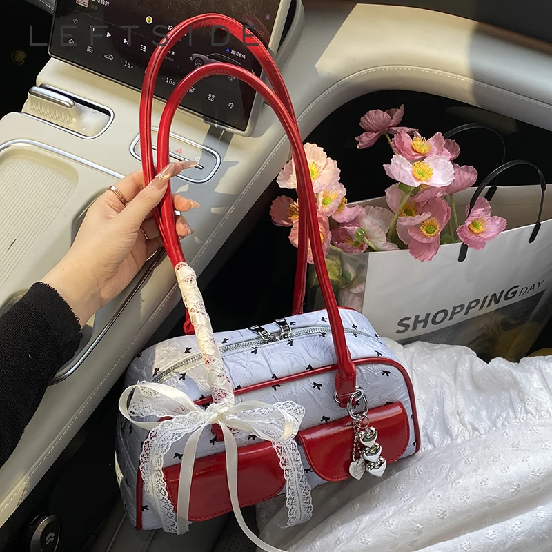 LEFTSIDE 2025 Summer Y2K Small PU Leather New Square Shoulder Bag Women Korean Fashion Handbags and Purses Lady Crossbody Bag
LEFTSIDE 2025 Summer Y2K Small PU Leather New Square Shoulder Bag Women Korean Fashion Handbags and Purses Lady Crossbody Bag