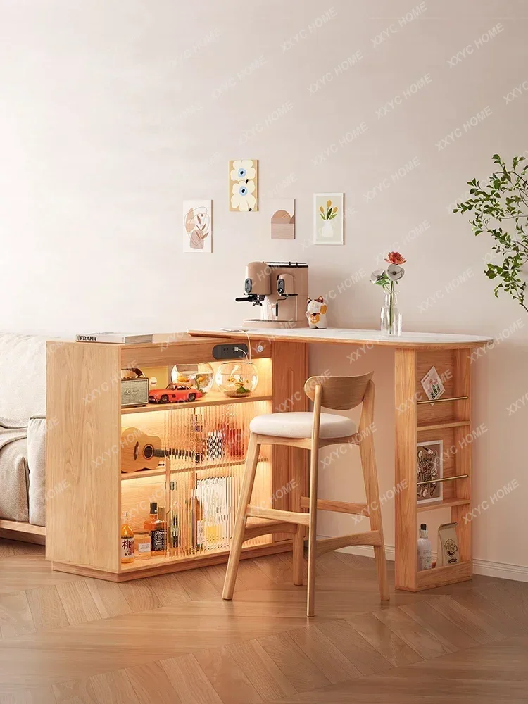 A Rock slab bar partition integrated telescopic movable dining table small apartment storage table
A Rock slab bar partition integrated telescopic movable dining table small apartment storage table