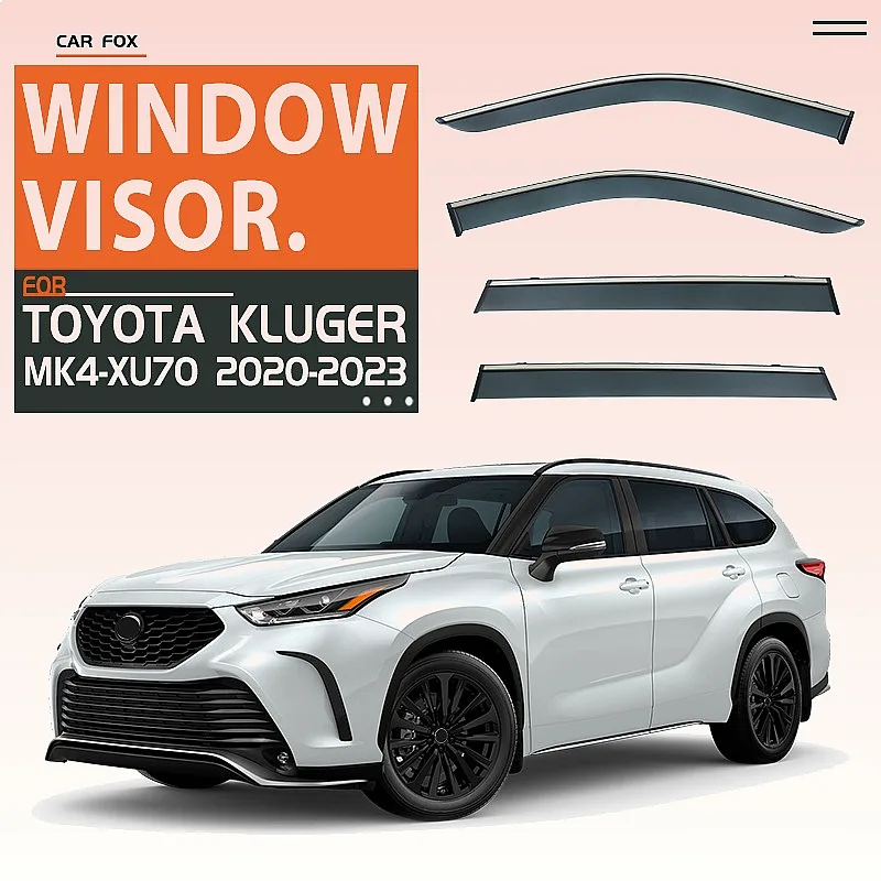 For Toyota Kluger 2000-2020 Car Window Visor Rain Sun Shade Awning Auto Accessories
For Toyota Kluger 2000-2020 Car Window Visor Rain Sun Shade Awning Auto Accessories
