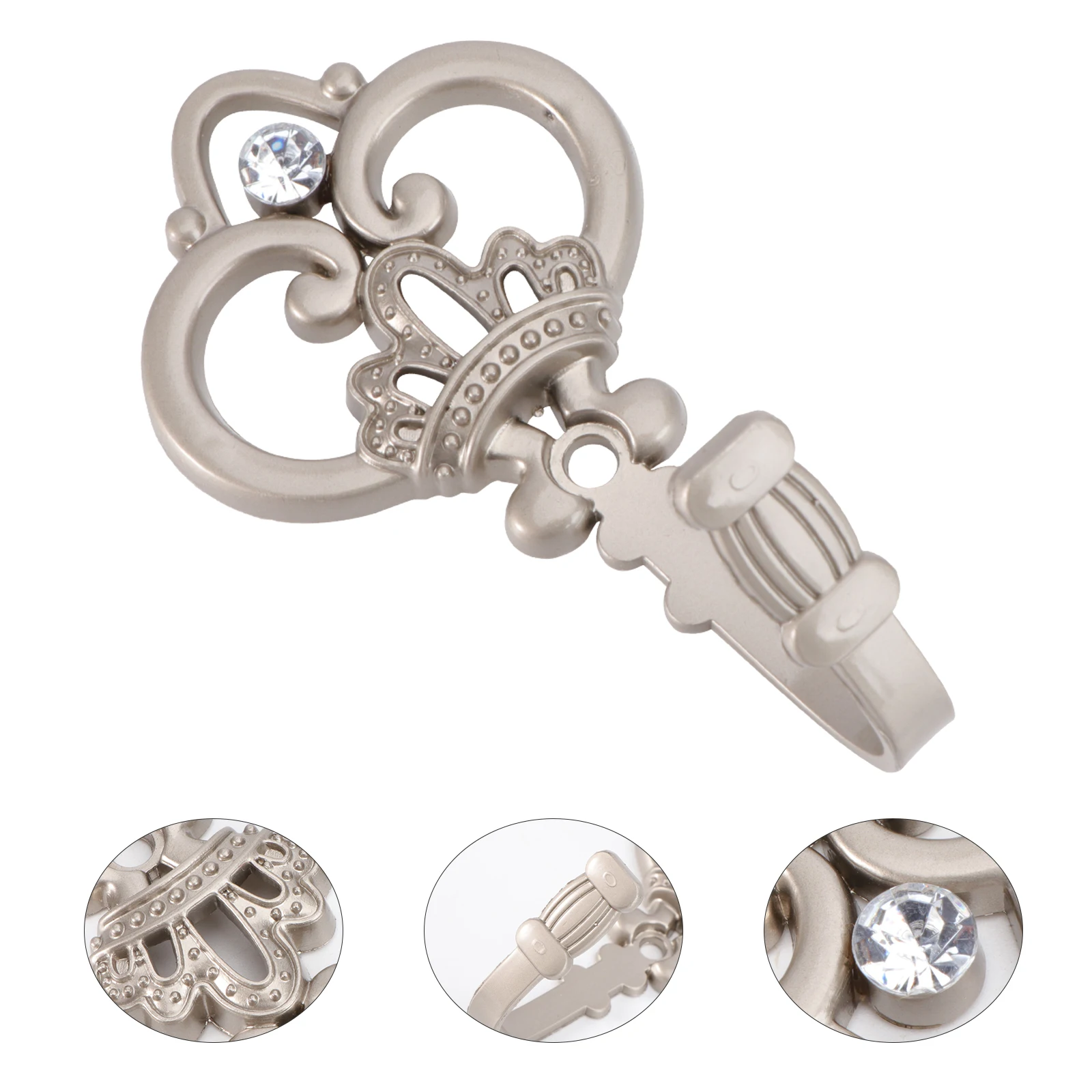 Crown Wall Hooks Zinc Alloy 4 Colors Home Decor Curtain Holders Easy Install Hooks Storage Accessories
Crown Wall Hooks Zinc Alloy 4 Colors Home Decor Curtain Holders Easy Install Hooks Storage Accessories