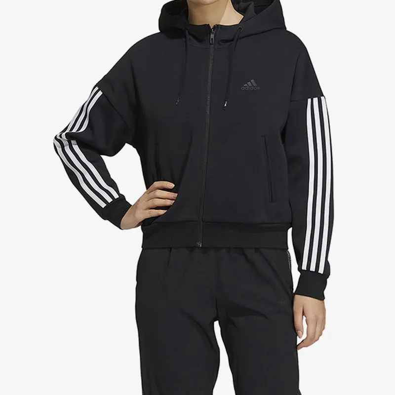 Adidas Originals New Women's Casual Knit Hooded Sports Jacket HM7046
Adidas Originals New Women's Casual Knit Hooded Sports Jacket HM7046