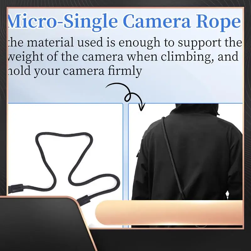 Ремень для альпинистской камеры, микроодинарная камера с веревкой для камеры в стиле ретро, плечевой ремень для зеркальной камеры
Ремень для альпинистской камеры, микроодинарная камера с веревкой для камеры в стиле ретро, плечевой ремень для зеркальной камеры