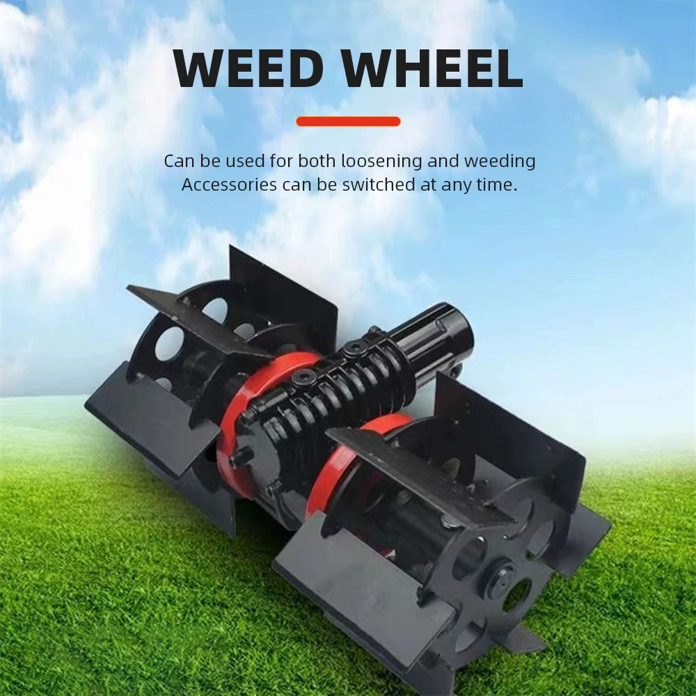 Weed Remover Multi-Function Weed Wheel 2-in-1 Loosening & Weeding Attachment Garden Weeding Tool for Lawn Maintenance
Weed Remover Multi-Function Weed Wheel 2-in-1 Loosening & Weeding Attachment Garden Weeding Tool for Lawn Maintenance
