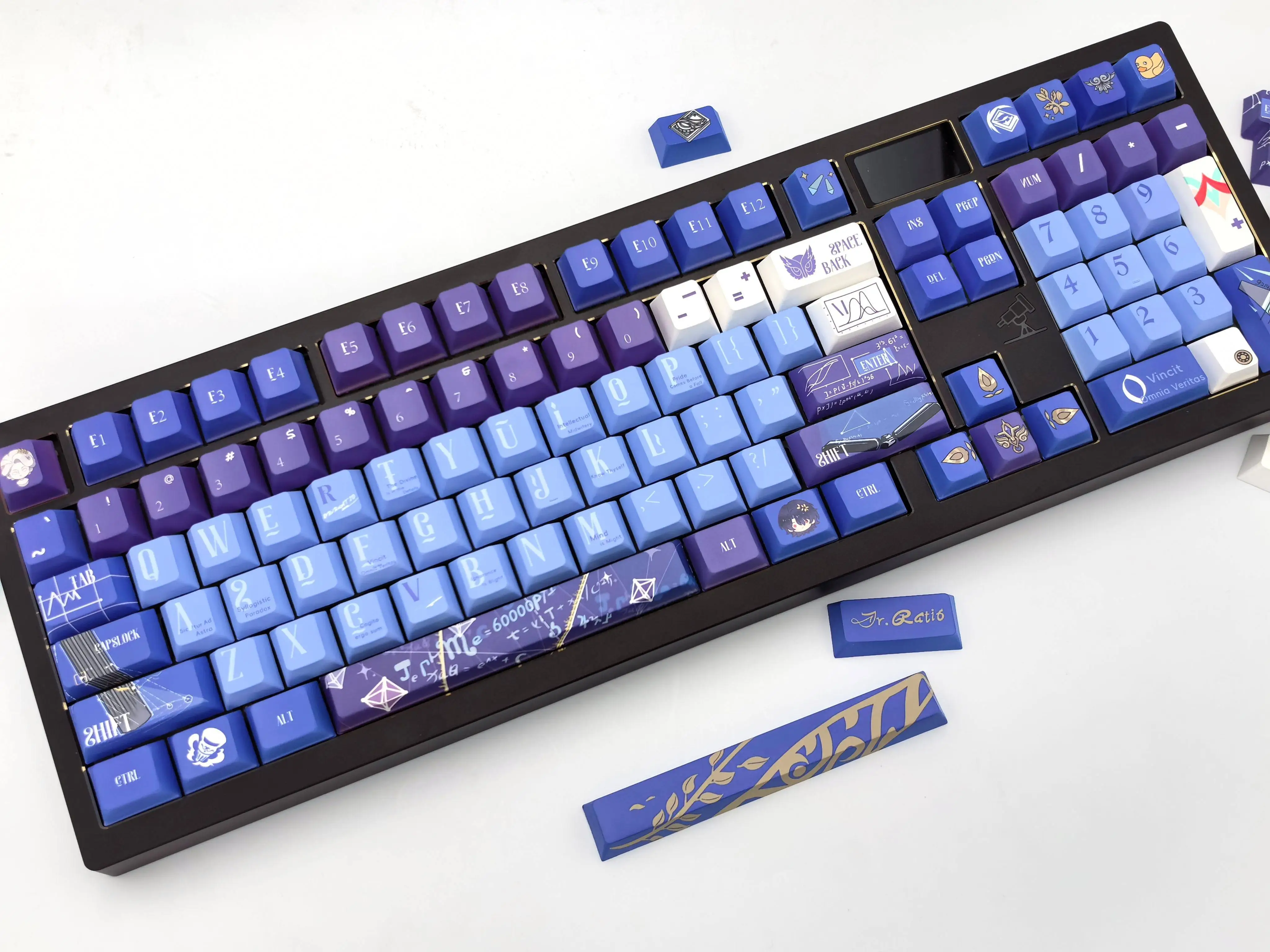 Honkai: Star Rail colleagues Dr. Ratio ambitus Original factory highly thermally sublimated PBT keycaps cartoon Birthday gift
Honkai: Star Rail colleagues Dr. Ratio ambitus Original factory highly thermally sublimated PBT keycaps cartoon Birthday gift