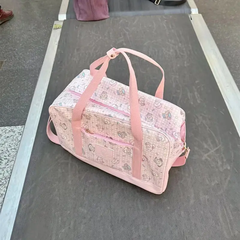 Sanrio Mikko Kawaii Anime Large Capacity Travel Bag Cute Cartoon Foldable Tote Bag Student Luggage Bag Gifts for Girls
Sanrio Mikko Kawaii Anime Large Capacity Travel Bag Cute Cartoon Foldable Tote Bag Student Luggage Bag Gifts for Girls