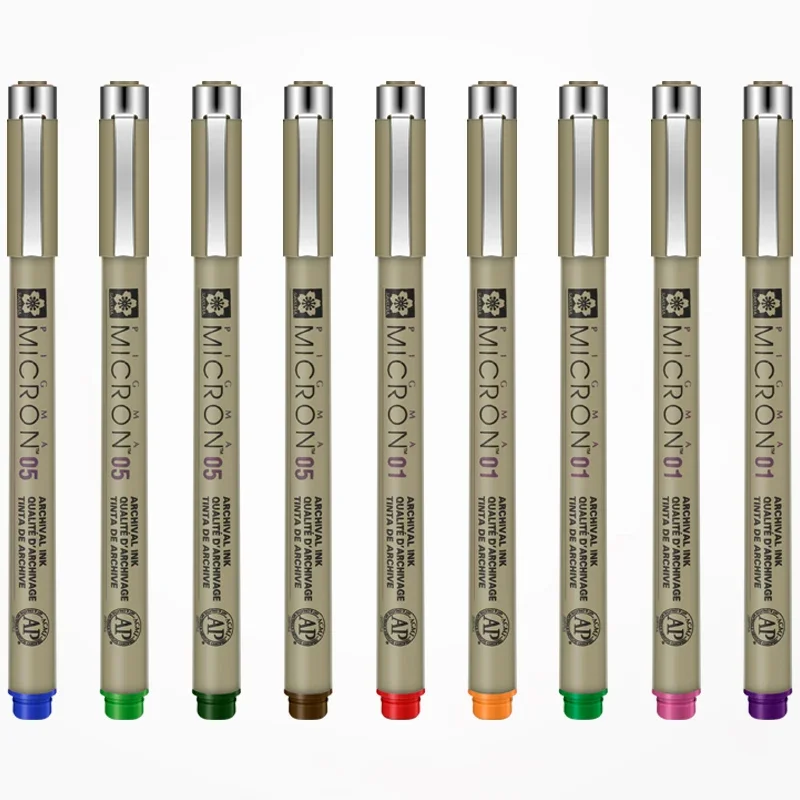 3/4/5/9PCS Japan SAKURA Needle Pen Comic Hook Line Pen Color Hand Drawing Pen XSDK
3/4/5/9PCS Japan SAKURA Needle Pen Comic Hook Line Pen Color Hand Drawing Pen XSDK