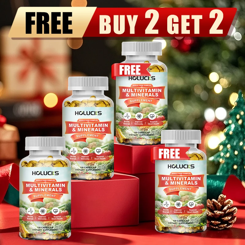 Buy 2 Get 2 Free! Multivitamin & Minerals Capsules, Support Energy, Immunity & Overall Wellness, Hormone Balance & Vitality
Buy 2 Get 2 Free! Multivitamin & Minerals Capsules, Support Energy, Immunity & Overall Wellness, Hormone Balance & Vitality