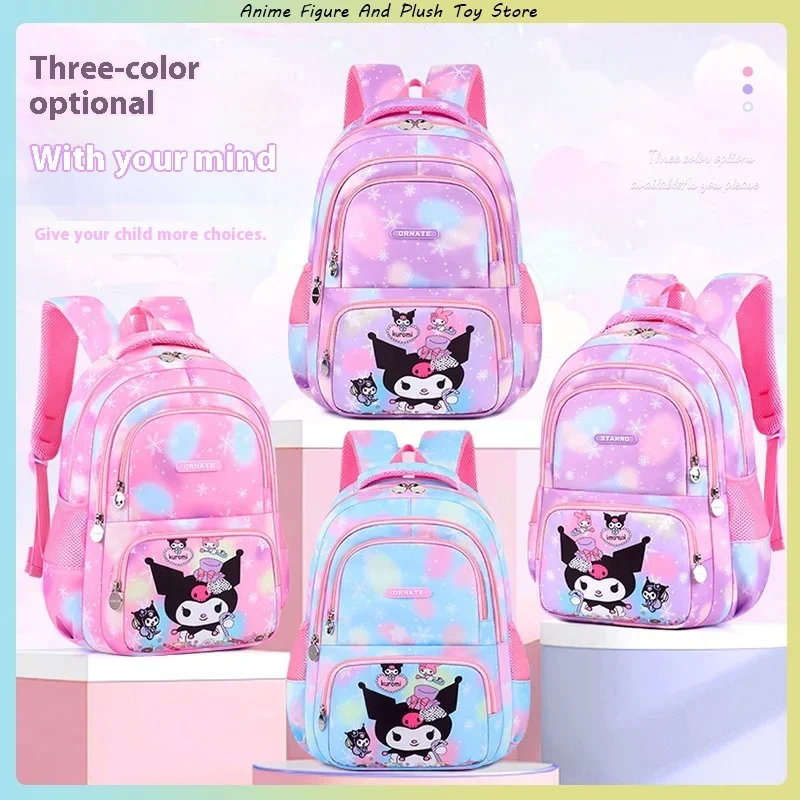 Kuromi dreamy Colorful Backpack Large capacity waterproof and wear-resistant backpack Boys Girls Student Teenagers schoolbag
Kuromi dreamy Colorful Backpack Large capacity waterproof and wear-resistant backpack Boys Girls Student Teenagers schoolbag