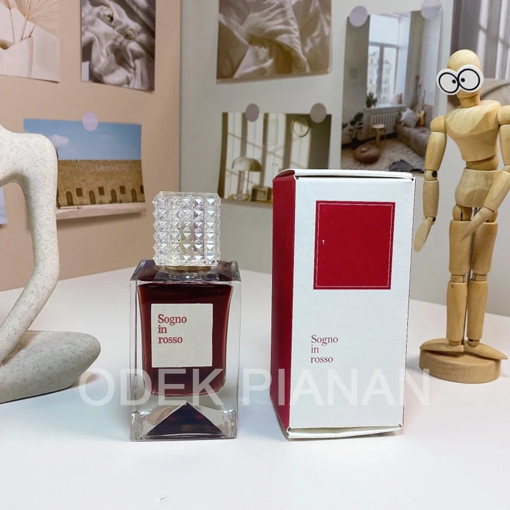 100ml Quality Brand Sogno In Rosso Women Perfume Club Unordered Love Long Lasting Pheromone Floral Fragrance Perfume for Men's
100ml Quality Brand Sogno In Rosso Women Perfume Club Unordered Love Long Lasting Pheromone Floral Fragrance Perfume for Men's