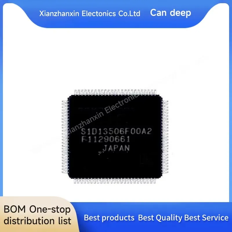 1 шт./лот S1D13506F00A200 S1D13506F00A2 S1D13506 QFP-128 контроллер привода дисплея на складе
1 шт./лот S1D13506F00A200 S1D13506F00A2 S1D13506 QFP-128 контроллер привода дисплея на складе