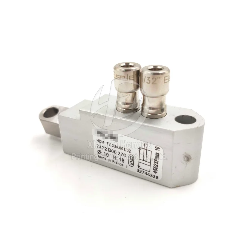 F7.334.001/02 Import High Quality Valve Cylinder SM102 CD102 SM74 PM74 Offset Printing Machine Spare Parts Cd102 Valve
F7.334.001/02 Import High Quality Valve Cylinder SM102 CD102 SM74 PM74 Offset Printing Machine Spare Parts Cd102 Valve