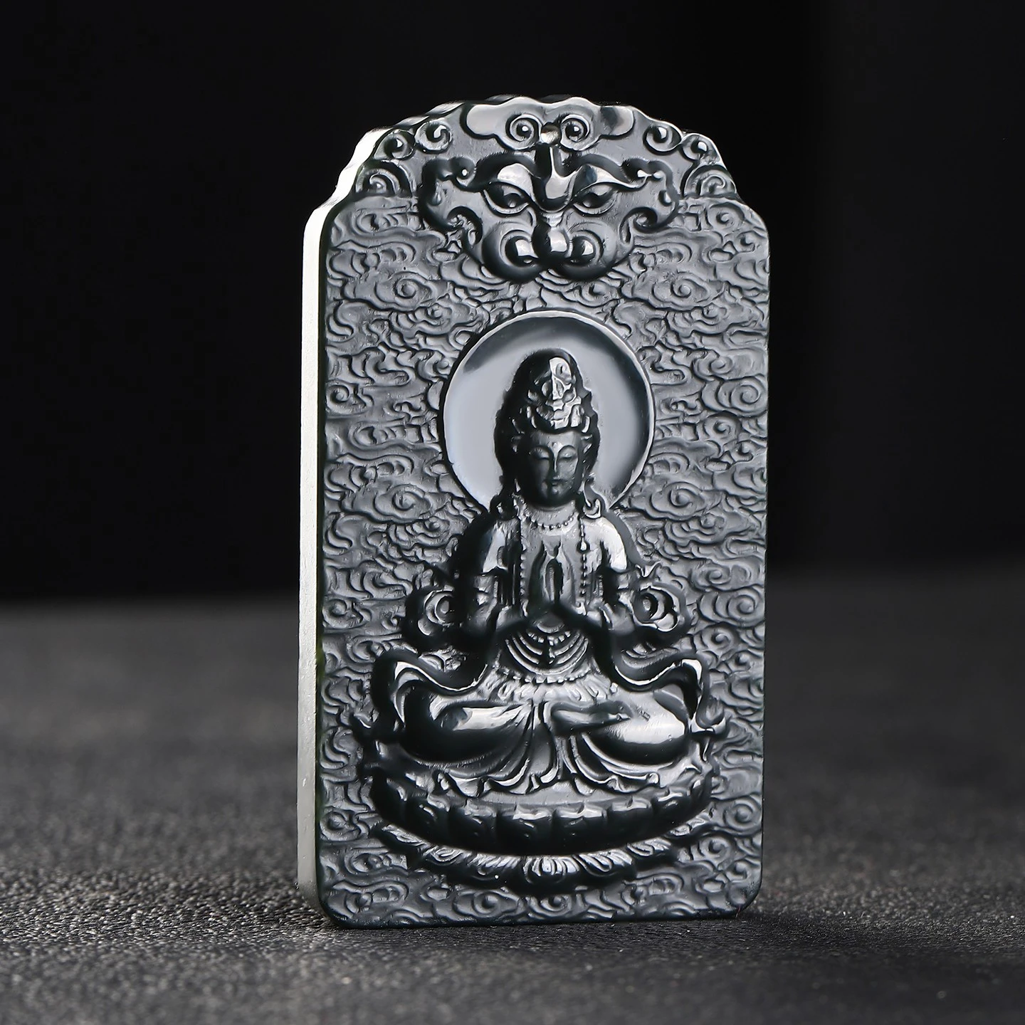 Genuine China Nephrite Stone Green Jade Guanyin Pendant Necklace Men Women Certified Jewelry Hetian Jade Lucky Charms Amulets
Genuine China Nephrite Stone Green Jade Guanyin Pendant Necklace Men Women Certified Jewelry Hetian Jade Lucky Charms Amulets