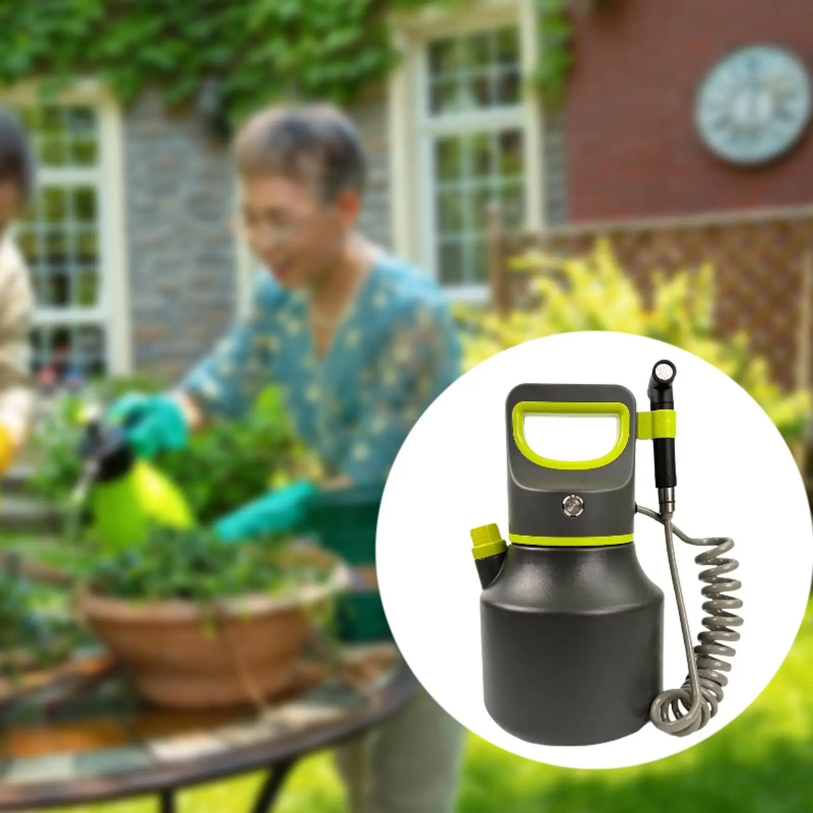 Pressure Sprayer 5L Professional Accessory Rechargeable Ergonomic Design Heavy Duty for Lawn Plants Home Car Washing Cleaning
Pressure Sprayer 5L Professional Accessory Rechargeable Ergonomic Design Heavy Duty for Lawn Plants Home Car Washing Cleaning