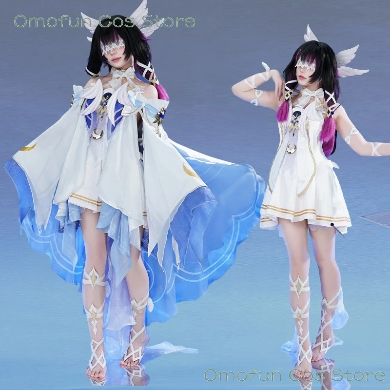 Костюм для косплея Фатуи Колумбины: парик, платье, униформа Харбингера из игры Genshin Impact, полный комплект для женщин на Хэллоуин
Костюм для косплея Фатуи Колумбины: парик, платье, униформа Харбингера из игры Genshin Impact, полный комплект для женщин на Хэллоуин