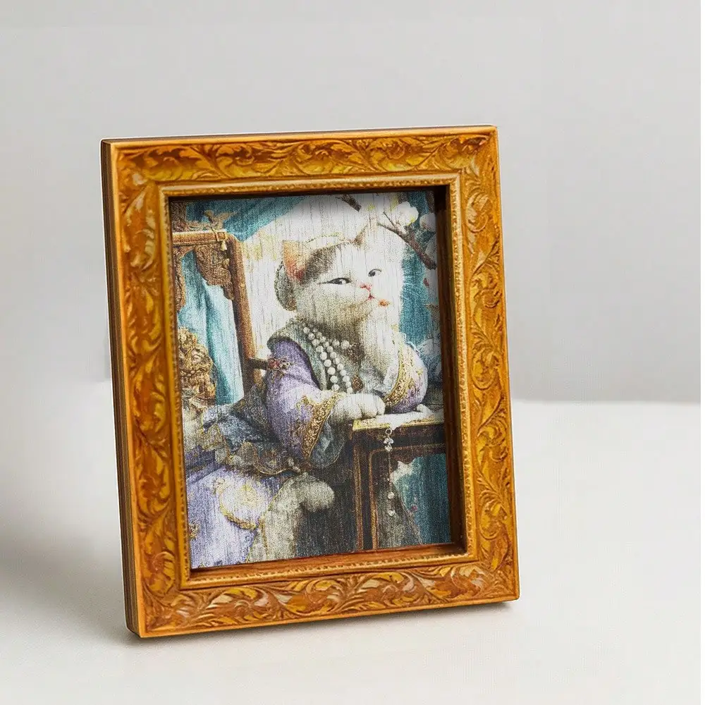 1 Piece Of Noble Cat Refrigerator Magnet, Elegant Cat Wooden Mini Decorative Painting, Cat Figure In A Gorgeous Gown, Wooden Refrigerator Sticker, Home And Office Decoration, Cat Accessory, Foodie Hachimi, (Back Is Full Of Magnet)
1 Piece Of Noble Cat Refrigerator Magnet, Elegant Cat Wooden Mini Decorative Painting, Cat Figure In A Gorgeous Gown, Wooden Refrigerator Sticker, Home And Office Decoration, Cat Accessory, Foodie Hachimi, (Back Is Full Of Magnet)