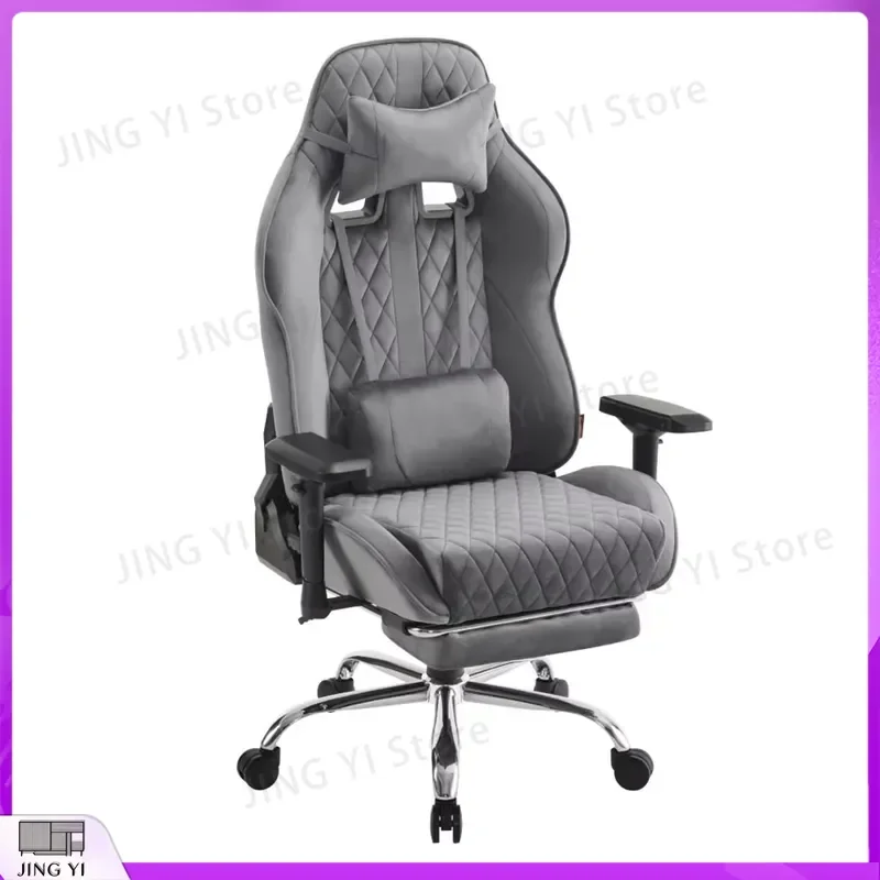 Ergonomic Gaming Chair with Lumbar Support Adjustable Height Reclining Backrest PU Leather Racing Style Office Computer Chair
Ergonomic Gaming Chair with Lumbar Support Adjustable Height Reclining Backrest PU Leather Racing Style Office Computer Chair