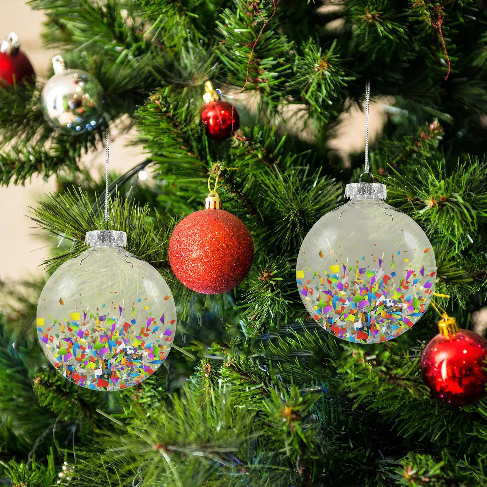 10pcs Transparent Flat Decorations Fillable Christmas Ornament Hanging Diy Craft Bauble For Party Wedding Decoration Clear
10pcs Transparent Flat Decorations Fillable Christmas Ornament Hanging Diy Craft Bauble For Party Wedding Decoration Clear