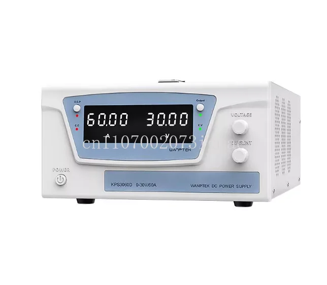for KPS6030D 60V/30A 1200W High Power Dc Supply Precision Adjustable Desktop with Short Circuit Warning
for KPS6030D 60V/30A 1200W High Power Dc Supply Precision Adjustable Desktop with Short Circuit Warning