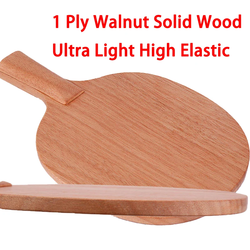 1 Ply Walnut Solid Wood Table Tennis Blade Ultra Light High Elastic PingPong Paddle High Elastic Fast Attack Table Tennis Racket
1 Ply Walnut Solid Wood Table Tennis Blade Ultra Light High Elastic PingPong Paddle High Elastic Fast Attack Table Tennis Racket