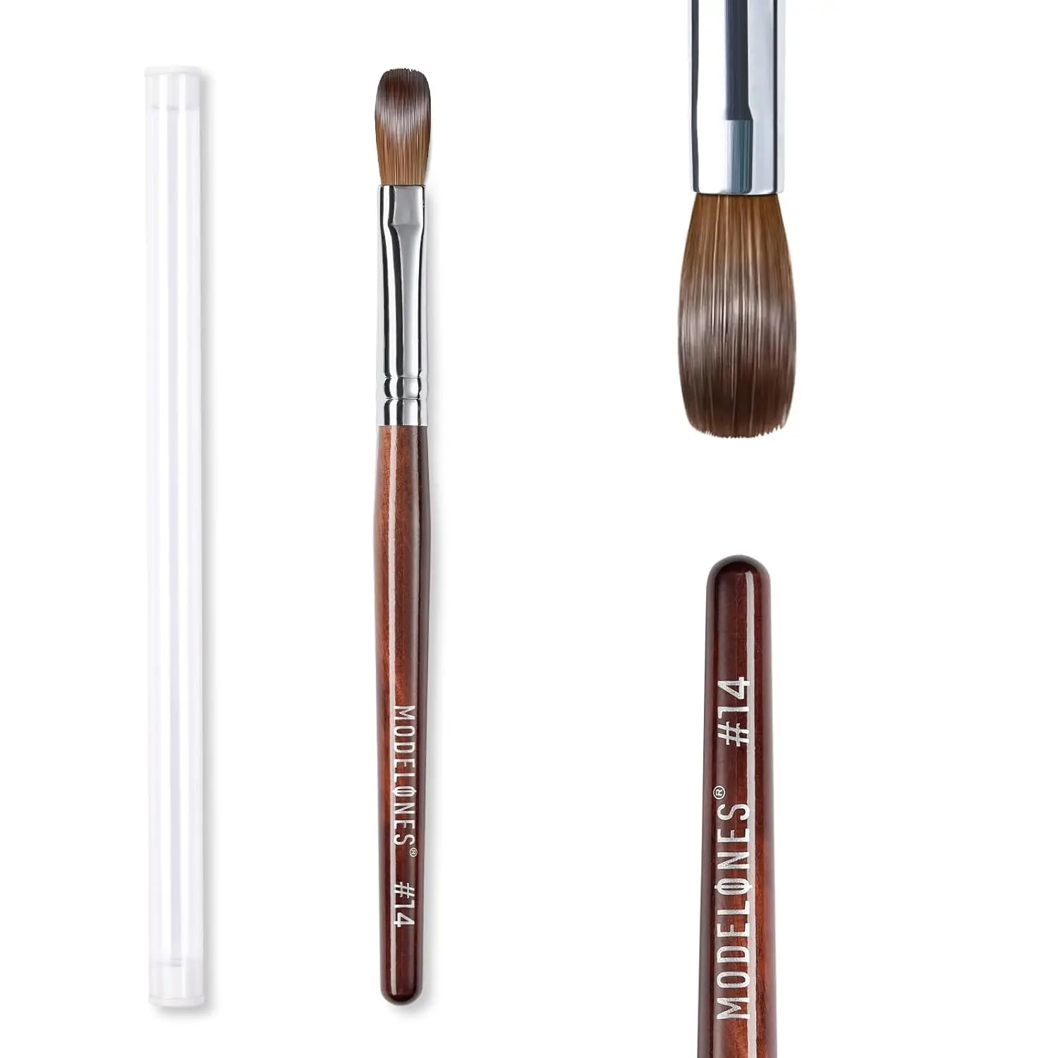 Кисть для акрила Modelones Kolinsky Sable, красная, деревянная ручка, для акриловой пудры, моделирования, рисования, профессиональная (14) # )
Кисть для акрила Modelones Kolinsky Sable, красная, деревянная ручка, для акриловой пудры, моделирования, рисования, профессиональная (14) # )