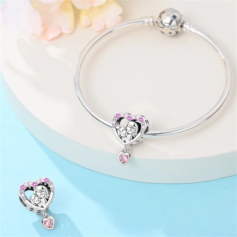 925 Sterling Silver Warm Embrace Of Charms Beads Fit 3mm Original Bracelet DIY Women Exquisite Birthday Party Jewelry Gifts
925 Sterling Silver Warm Embrace Of Charms Beads Fit 3mm Original Bracelet DIY Women Exquisite Birthday Party Jewelry Gifts