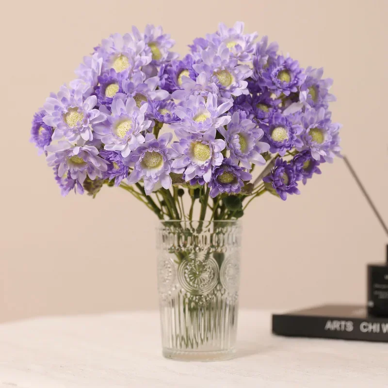 3pcs Artificial Chamomile Plant Silk Fake Flower Restaurant Decor Blue Daisy Bouquet Simulation Flowers Bedroom Decoration
3pcs Artificial Chamomile Plant Silk Fake Flower Restaurant Decor Blue Daisy Bouquet Simulation Flowers Bedroom Decoration