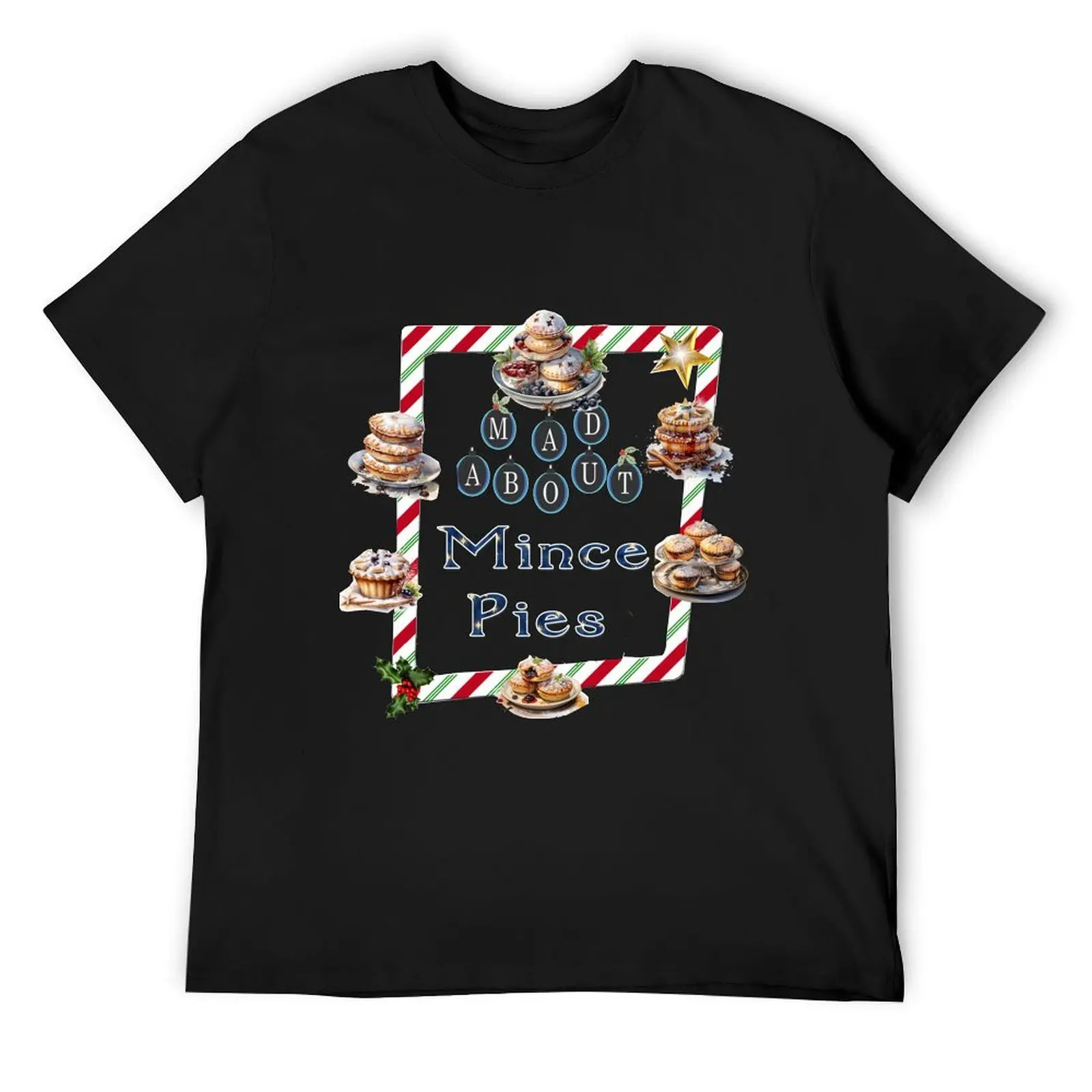 Mad About Mince Pies T-Shirt sublime blanks fashion shirts oversized graphic tee mens white t shirts
Mad About Mince Pies T-Shirt sublime blanks fashion shirts oversized graphic tee mens white t shirts