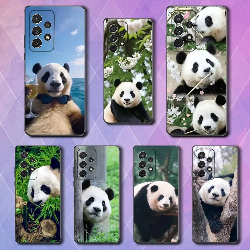 Animal F-Fubao Panda Phone Case For Samsung S25,S24,S23,S22,S21,S20,S10,Ultra,Plus,Lite,FE,Soft Silicone Black Cover
Animal F-Fubao Panda Phone Case For Samsung S25,S24,S23,S22,S21,S20,S10,Ultra,Plus,Lite,FE,Soft Silicone Black Cover