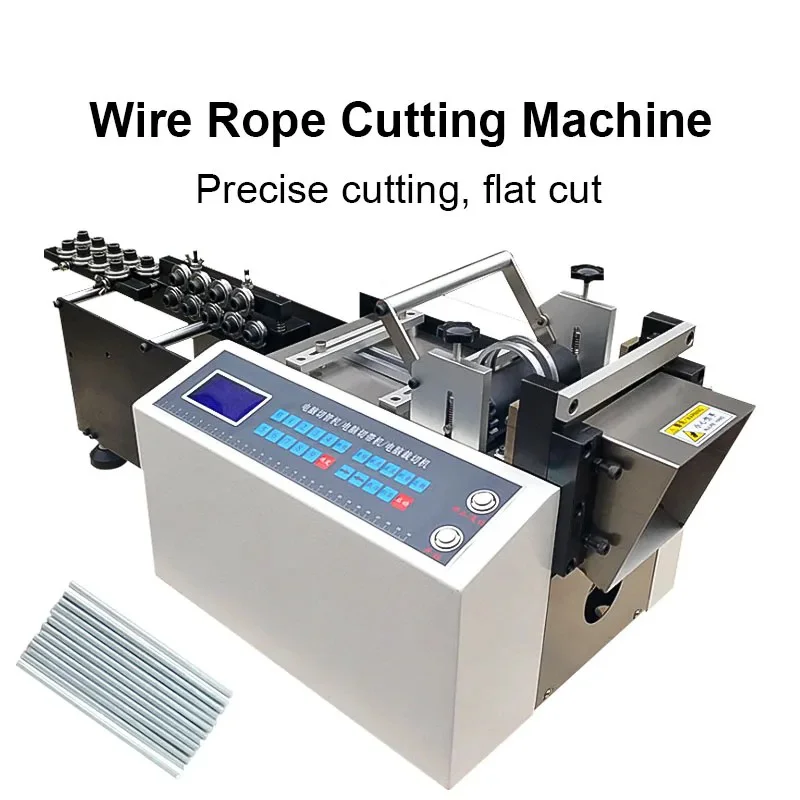 0.1-2mm Automatic Metal Wire Straightening Wire Rope Flat Cutting Machine Stainless Steel Copper And Welding Wire Cutter
0.1-2mm Automatic Metal Wire Straightening Wire Rope Flat Cutting Machine Stainless Steel Copper And Welding Wire Cutter