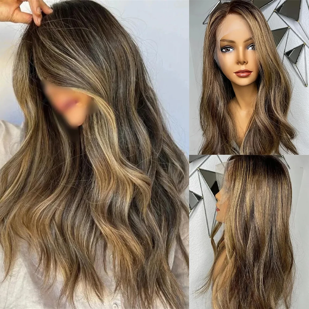 Парик с блондинистыми прядями и эффектом волнистых волос, 26 дюймов, 13x4, с кружевной передней частью, предварительно проработанный, для женщин, с детским эффектом волос, термостойкий, для повседневного использования и вечеринок
Парик с блондинистыми прядями и эффектом волнистых волос, 26 дюймов, 13x4, с кружевной передней частью, предварительно проработанный, для женщин, с детским эффектом волос, термостойкий, для повседневного использования и вечеринок