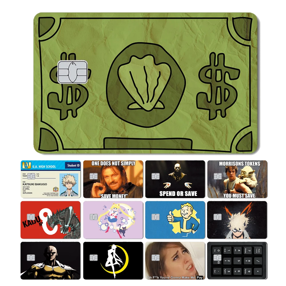 Magic Shark Anime Spend or Save Funny Shell On Off Ultra Thin No Fade Sticker Skin Cover Film for Debit Credit Card
Magic Shark Anime Spend or Save Funny Shell On Off Ultra Thin No Fade Sticker Skin Cover Film for Debit Credit Card