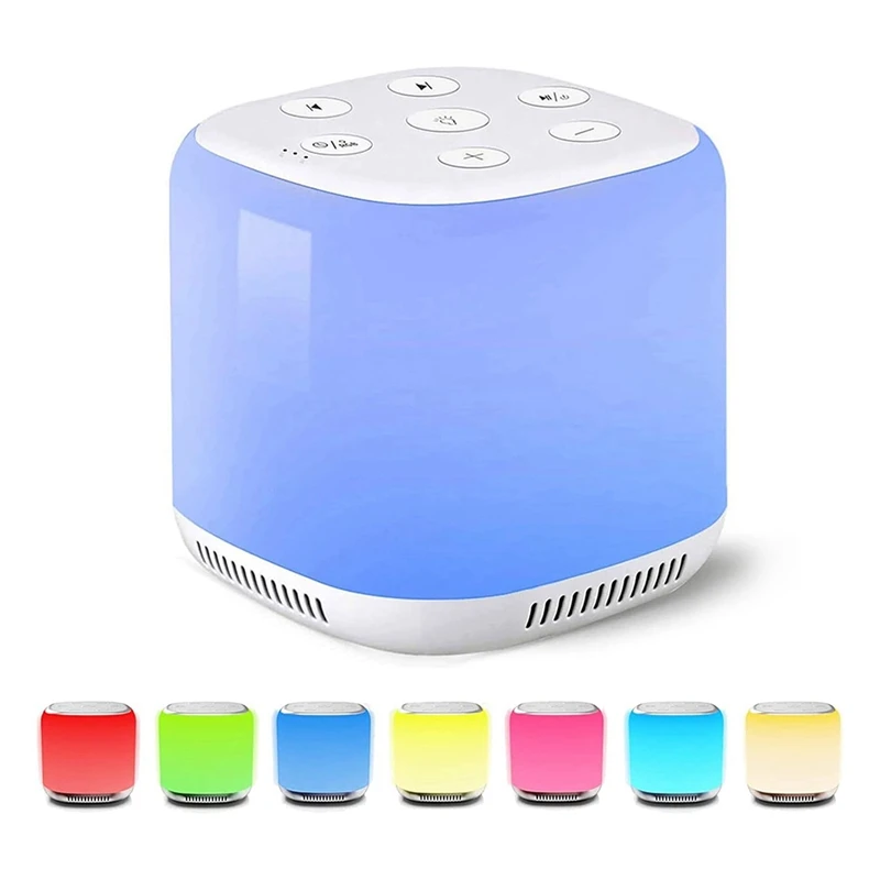 A60Z Top White Noise Machine With 7 Color Night Light And 34 Sleep Aid Sounds For Soothing Emotions,Promoting Sleep,Sound Machin
A60Z Top White Noise Machine With 7 Color Night Light And 34 Sleep Aid Sounds For Soothing Emotions,Promoting Sleep,Sound Machin