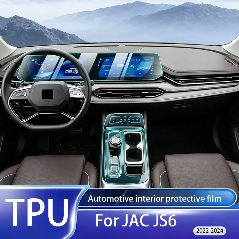 Fit for JAC ZS6 2022-2024 Clear TPU PPF Anti Scratch Central Control Instrument Panel Interior Protective Cover Accessory Sticke
Fit for JAC ZS6 2022-2024 Clear TPU PPF Anti Scratch Central Control Instrument Panel Interior Protective Cover Accessory Sticke