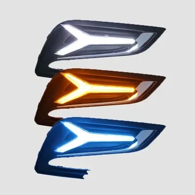 Car LED DRL Daytime Running Light with Yellow Turn Signal Daylight for Buick Encore 16-18 Blue Night light Mode
Car LED DRL Daytime Running Light with Yellow Turn Signal Daylight for Buick Encore 16-18 Blue Night light Mode
