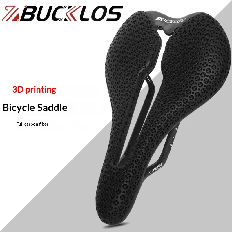 Bucklos 3d Printed Bicycle Saddle 145mm Carbon Fiber Hollow Breathable Cushion For Road Mountain Bike Cycling Bicycle Accessory
Bucklos 3d Printed Bicycle Saddle 145mm Carbon Fiber Hollow Breathable Cushion For Road Mountain Bike Cycling Bicycle Accessory