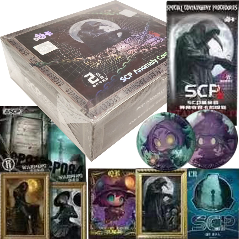 Коллекционные карты SCP Foundation для мальчиков и девочек, гротескная научная фантастика, сверхъестественные предметы, индивидуальные фигурки, карты, игрушка в подарок 
Коллекционные карты SCP Foundation для мальчиков и девочек, гротескная научная фантастика, сверхъестественные предметы, индивидуальные фигурки, карты, игрушка в подарок