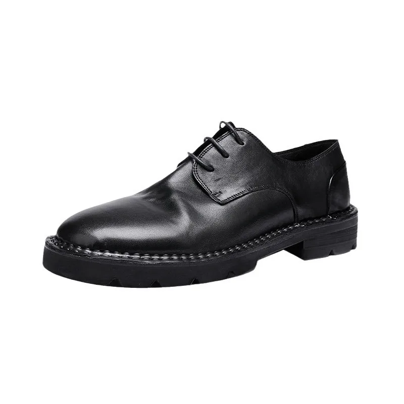 CLAIAMI Luxury Leather Outsole Retro Washed Horse Leather Fisherman Shoes Handmade Men Shoes Lightweight Casual Leather Zapatos
CLAIAMI Luxury Leather Outsole Retro Washed Horse Leather Fisherman Shoes Handmade Men Shoes Lightweight Casual Leather Zapatos