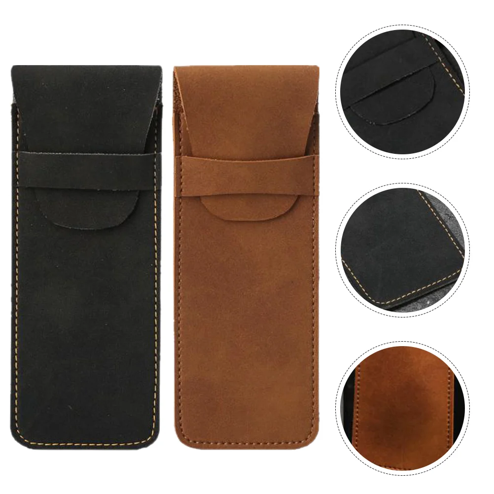 2 Pcs Pen Flashlight Pencil Case Protective Cover Sleeve Ballpoint Fountain Bag Decorative Pouch Man
2 Pcs Pen Flashlight Pencil Case Protective Cover Sleeve Ballpoint Fountain Bag Decorative Pouch Man