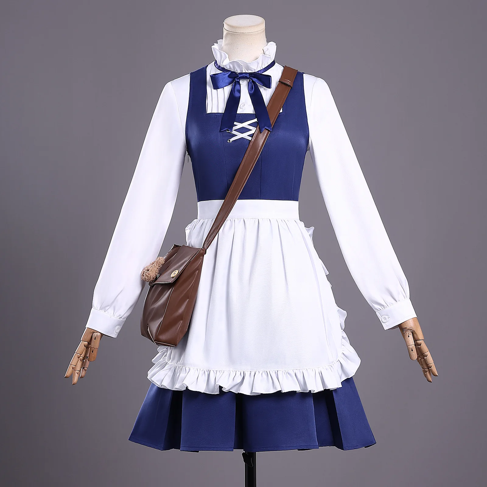 BanG Dream! Ave Mujica Cosplay Costume Anime Wakaba Mutsumi Blue School Uniform Dress Roleplay Comic Con Halloween Party Set
BanG Dream! Ave Mujica Cosplay Costume Anime Wakaba Mutsumi Blue School Uniform Dress Roleplay Comic Con Halloween Party Set