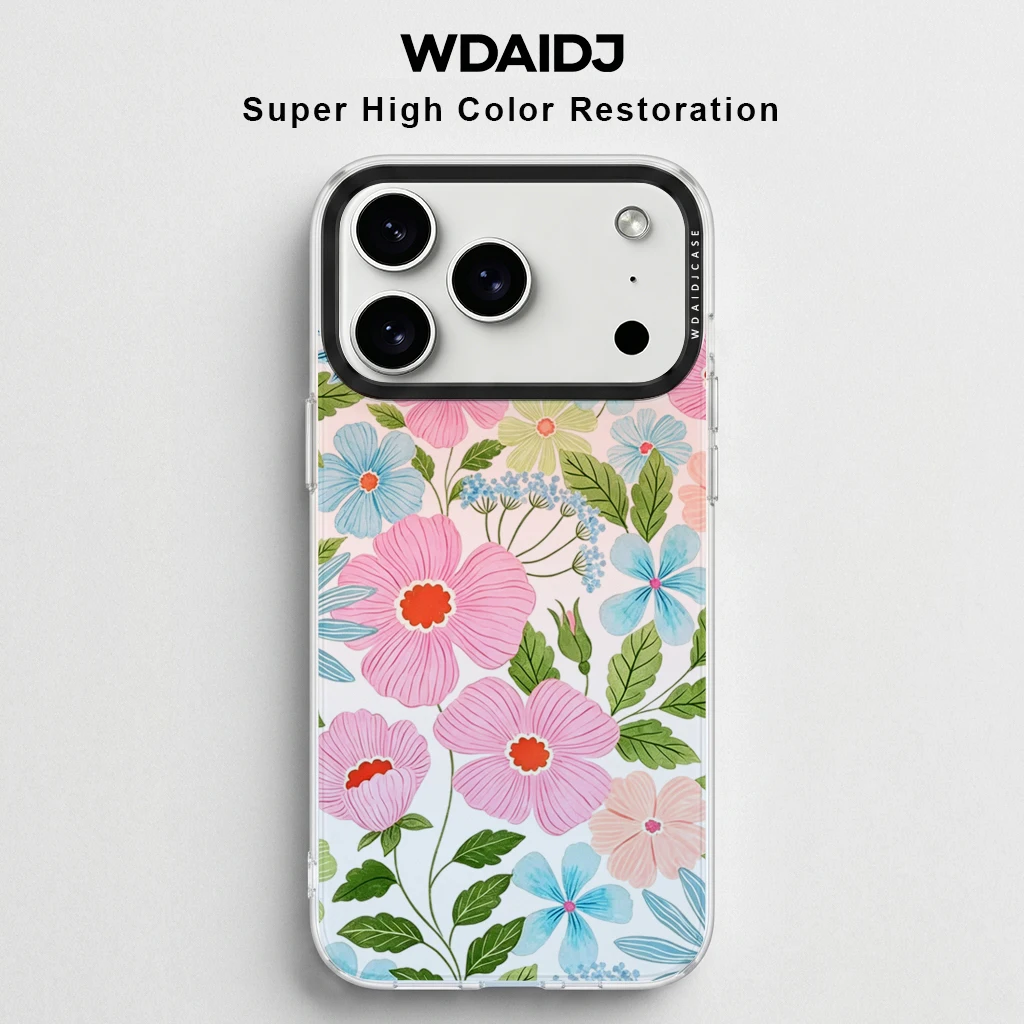 Vibrant Watercolor Floral Print Anti Yellowing Clear TPU Phone Case For iPhone 13 14 15 16 17 Shockproof Slim Cover
Vibrant Watercolor Floral Print Anti Yellowing Clear TPU Phone Case For iPhone 13 14 15 16 17 Shockproof Slim Cover