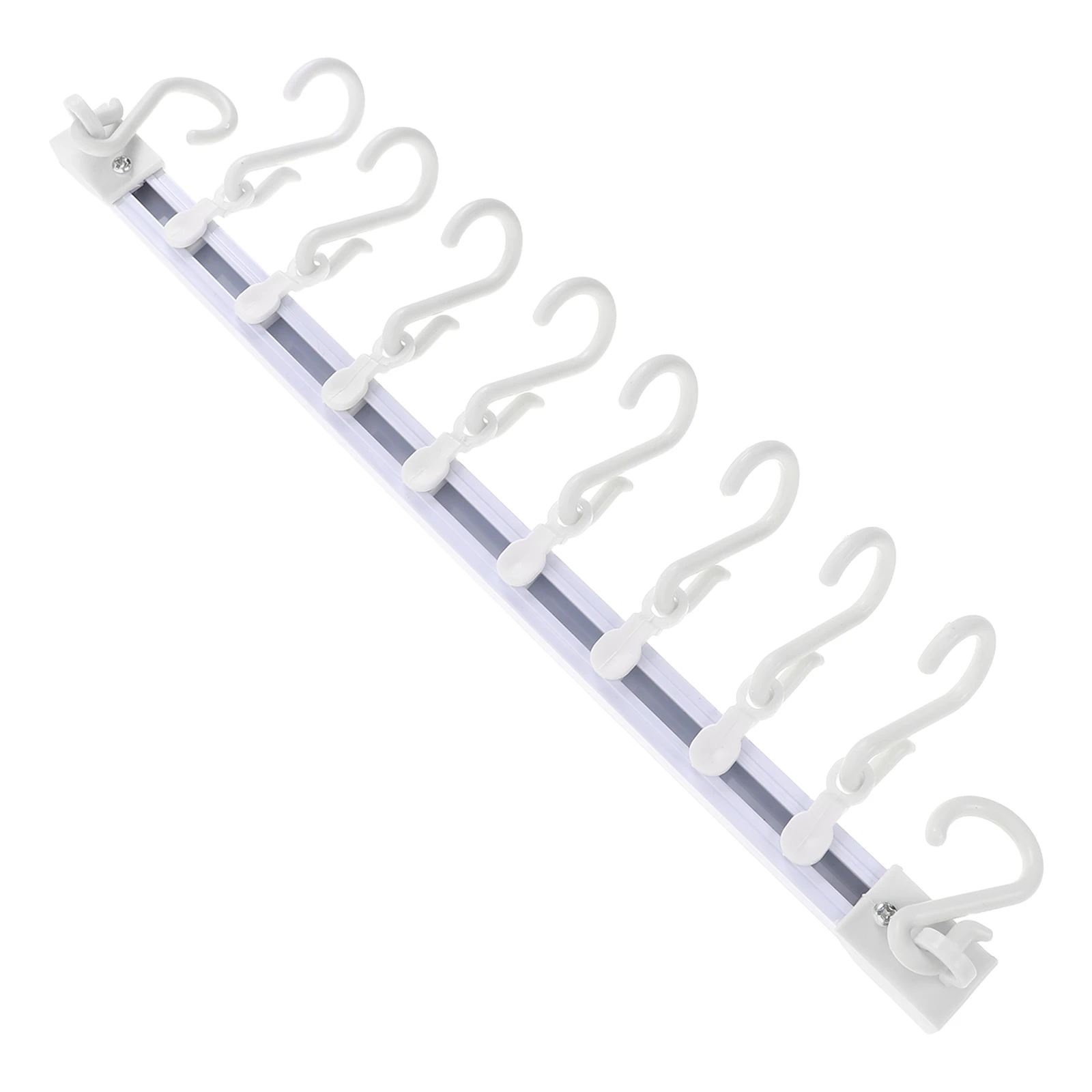 Slide Rail Hook Rack Hangers Full Extension Sliding Hooks Kitchen Utensil Hanging Clothes Storage Wall Mount Accessories
Slide Rail Hook Rack Hangers Full Extension Sliding Hooks Kitchen Utensil Hanging Clothes Storage Wall Mount Accessories